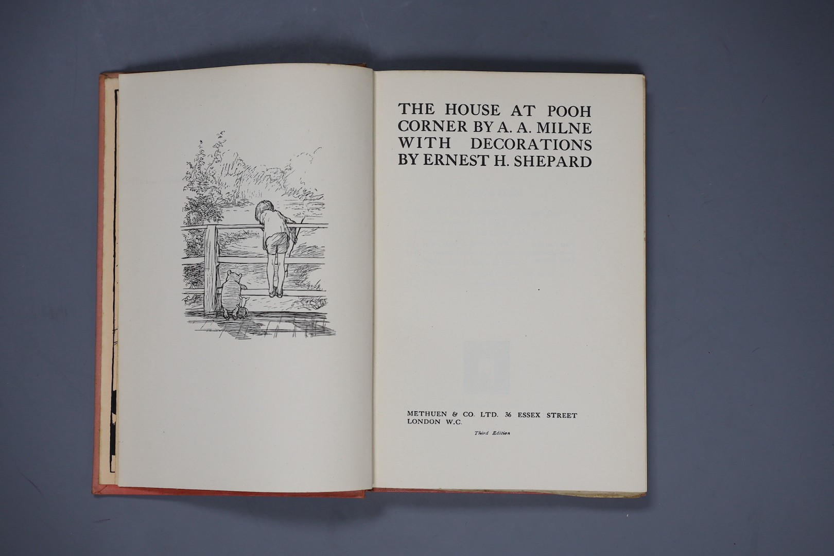 ° ° When We Were Very Young, Now We Are Six and The House At Pooh Corner by A. A. Milne - Image 3 of 4