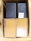 ° ° Old Leather - an octavo of miscellany, 19th / 20th century (44 vols)