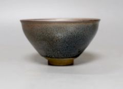 A Chinese high-fired bowl with marks to base - 7.5cm high