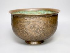 A 19th century Elkingtons electrotype copy of a 16th/17th century Safavid bowl