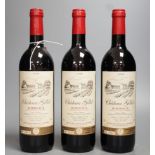 Three bottles of Chateau Gillet, 1998