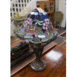 A Tiffany style table lamp, height 59cm