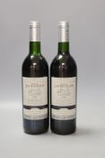 Chateau Le Reuilles 1998, two bottles