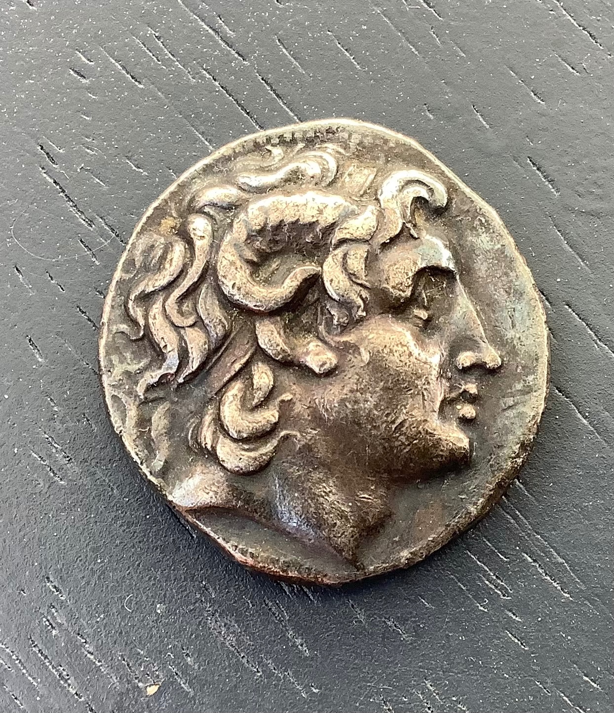 Kingdom of Thrace, Lysimachos (305-281 BC) AR Tetradrachm, Head of the deified Alexander the Great - Image 2 of 2