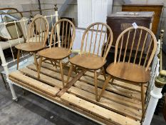 A set of four 1970's Ercol chairs