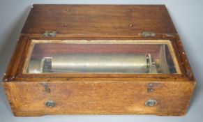 A 19th century Swiss musical box