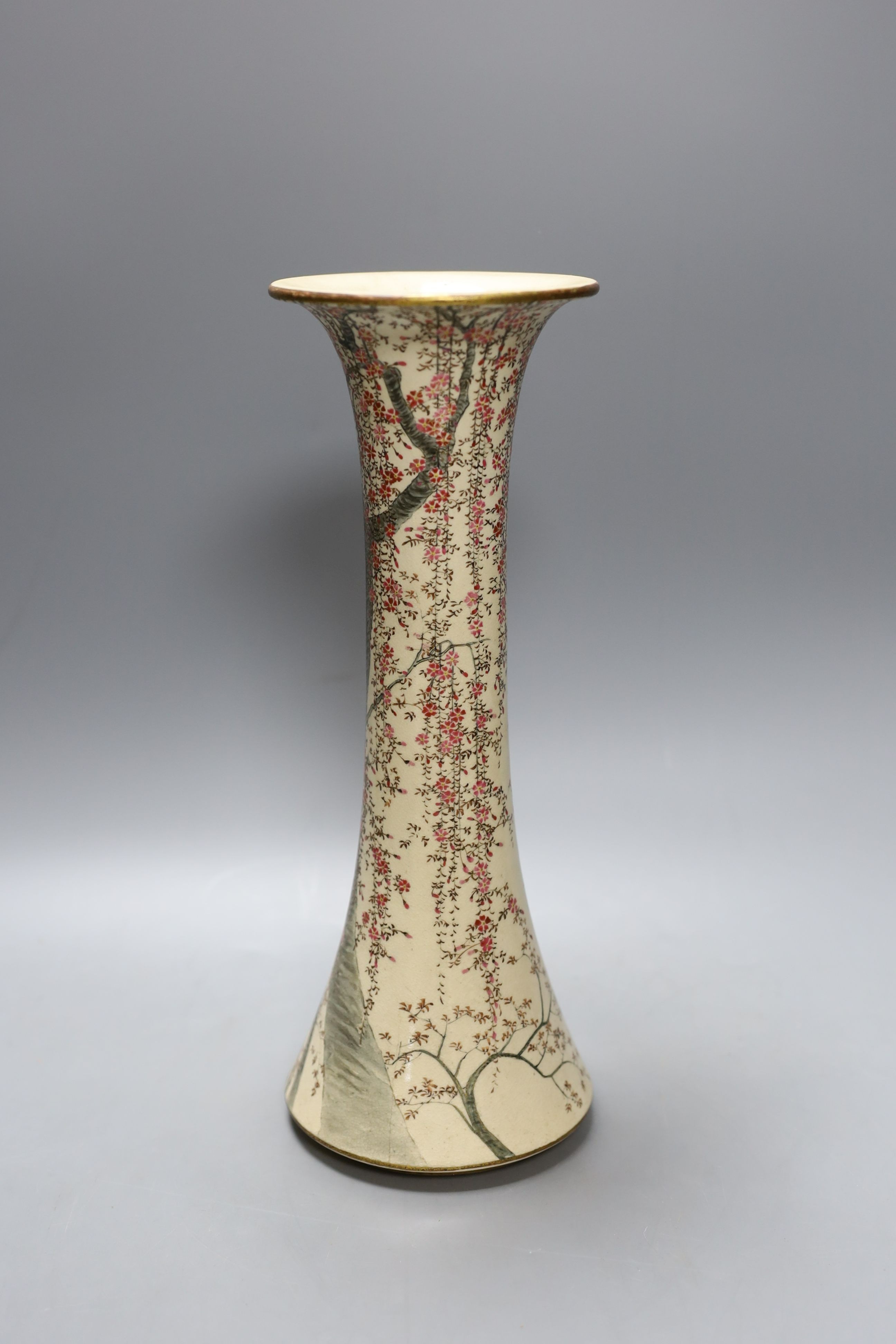 A Satsuma vase - 30cm high - Image 2 of 5