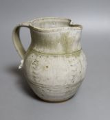 Ursula Mommens studio pottery jug - 12cm high