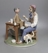 A Lladro group of Pinocchio and Giuseppe, impressed number 5396