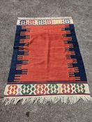 An Anatolian Kilim flatweave rug, 160 x 120cm