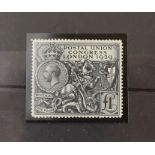 Great Britain 1929 PUC £1 mounted mint