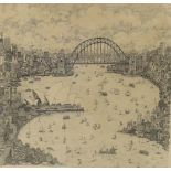 Greg Hyde, limited edition print, Sydney Cove, signed, dated 1981 and numbered 111/500, 39 x 40cm