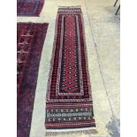 A Kilim flat weave runner, 290 x 62cm