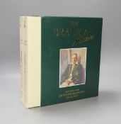 Don Bradman Signed The Bradman albums (2 volumes)