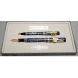 A Parker pen set boxed