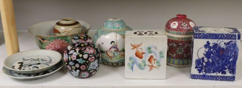 A group of 19th/20th century Chinese ceramics