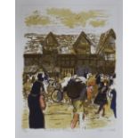 Edwin Ladell (1919-1970), lithograph, 'Shakespeare's Birth Place', signed in pencil, 28/50, 60 x