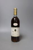 A bottle of De Bortoli Sauternes (Noble One) Botrytis Semillion - Yarra Valley, the first vintage