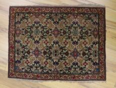 A North West Persian style prayer rug 62x83cm