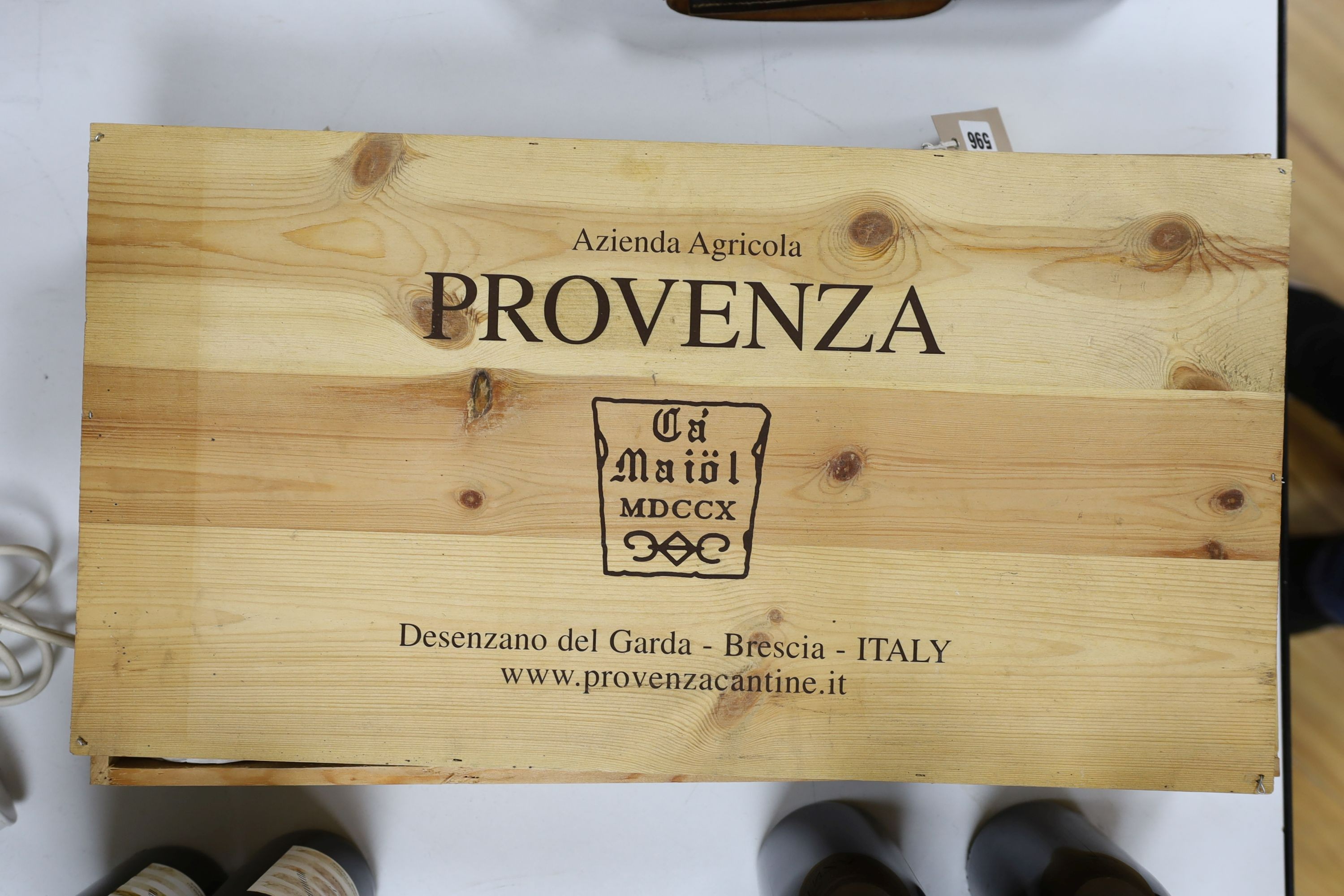 Four bottles of Provenza Ca'Maiol 'Fabio Contato' Lugana OWC, 2001 75cl - Bild 4 aus 4
