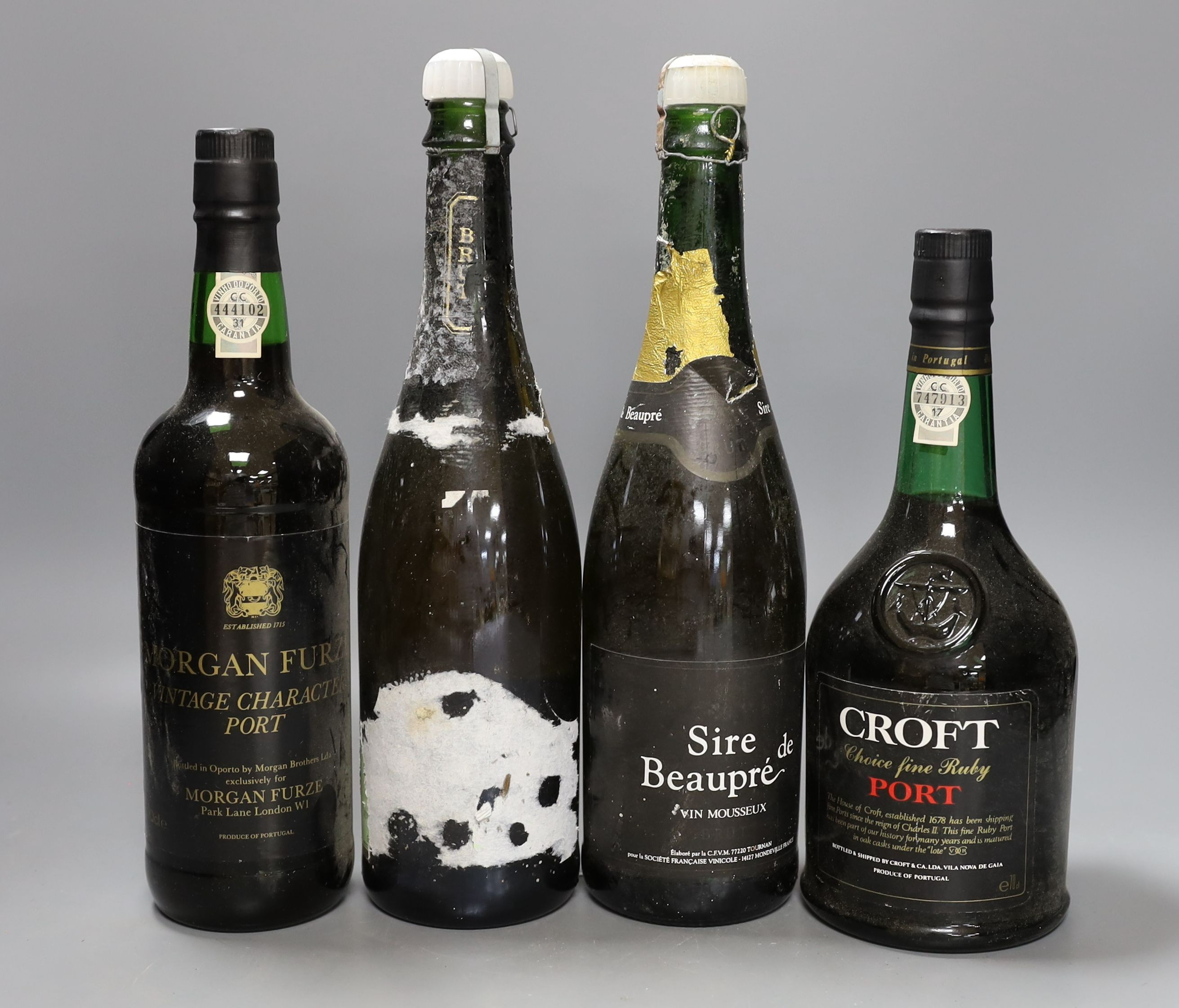 A group of wines and champagnes including Chateau La Coustere, Laurent-Perrier, L.Gardner and a - Bild 3 aus 9