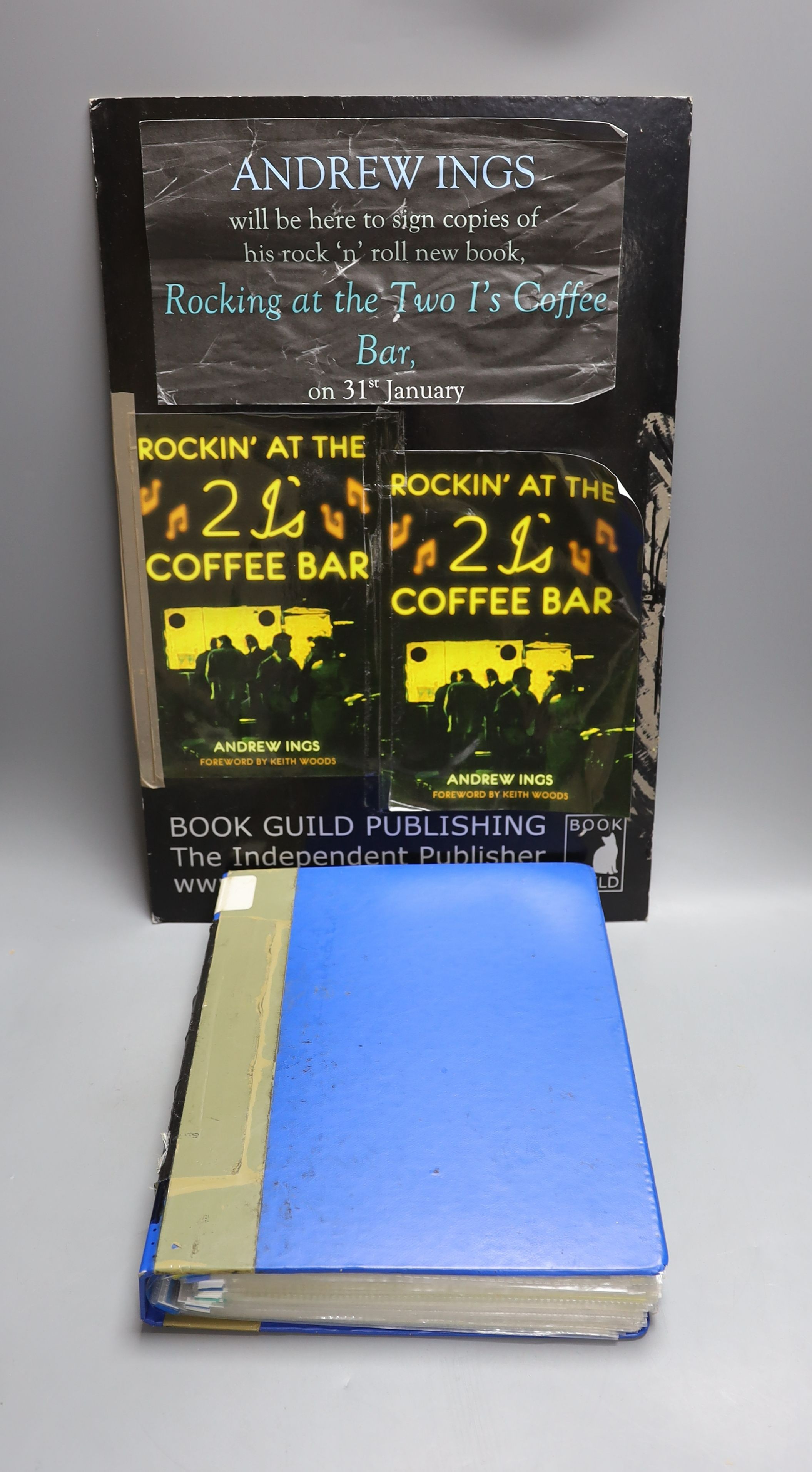 Two I's coffee bar, Soho - Raye du Val and the Soho scene, one volume and book-signing