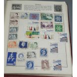 World stamps in 7 albums and stock books