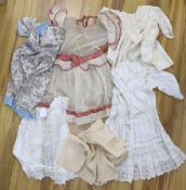 A collection of 19th century and later baby wear
