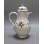 A Meissen jug and cover, Marcolini period, c. 1800 - 24cm tall