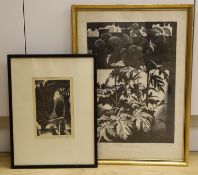 John Farleigh (1900-1965), two wood engravings, ‘Hemlock’ & ‘Yew Trees’, both signed, 7/50 & 9/10,