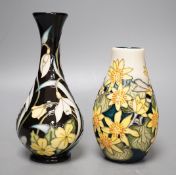 A Moorcroft 'Primrose Warburg' by Nicola Stanley, 2019, no.40, boxed, together with 'lakeland