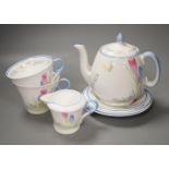 A Shelley Regent Shaped WR066 tea set for two