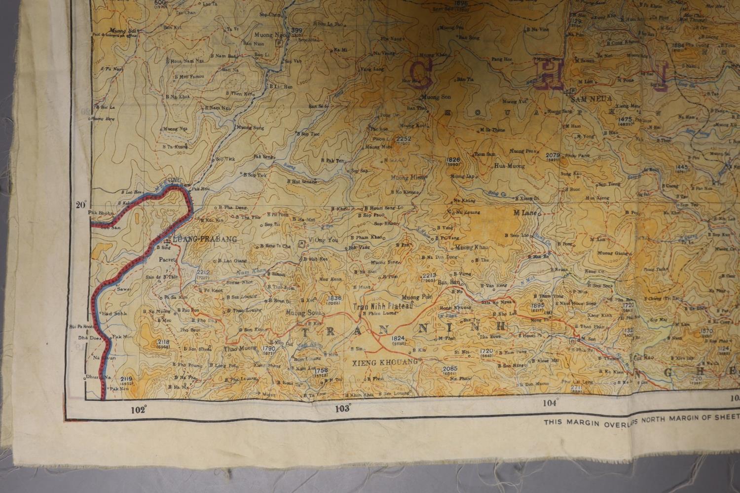 An M Sheet China/French Indo China map - Image 2 of 5