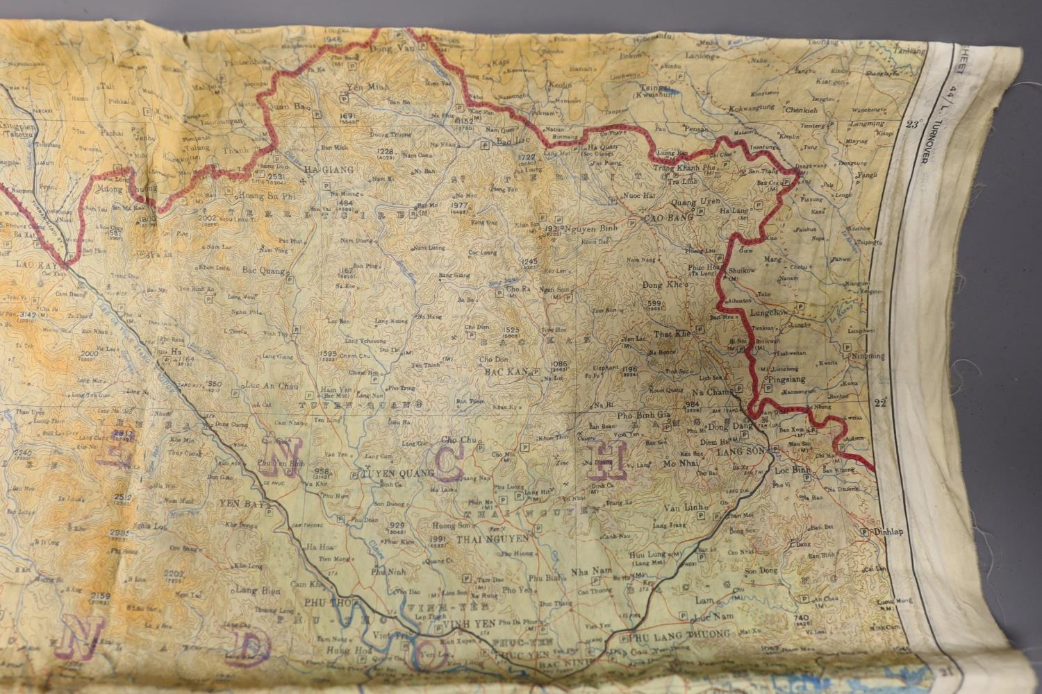 An M Sheet China/French Indo China map - Image 4 of 5