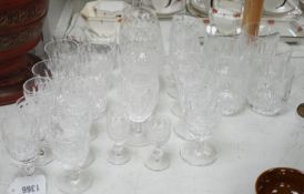 A quantity of Coleen Waterford crystal