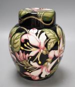 A Moorcroft 'Karzai honeysuckle' jar and cover, by Kerry Goodwin, numbered edition 769/6, 2012,