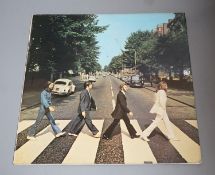 A group of Beatles and related vinyl LP's;Abbey Road PCS7088Sgt Pepper PCS7027Revolver PMC7009Rubber