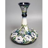 A Moorcroft vase, for James Macintyre & Co. Leeds, by Rachel Bishop,24 cms high.