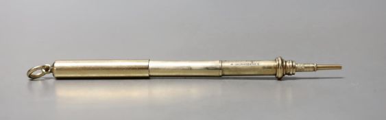 A Sampson Mordan propelling pencil