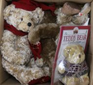 Ten Collector's bears including Clemens and Harrods