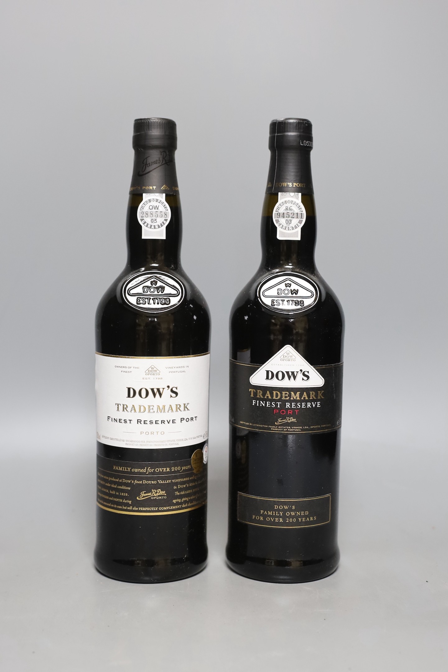 10 bottles of Dow’s trademark port