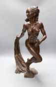 Ronald Cameron (b.1930), bronze, 'Guida', numbered 3/25,54 cms high.