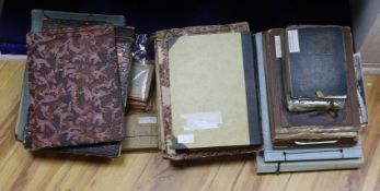 A collection of photograph albums, pre-war Germany, etc.