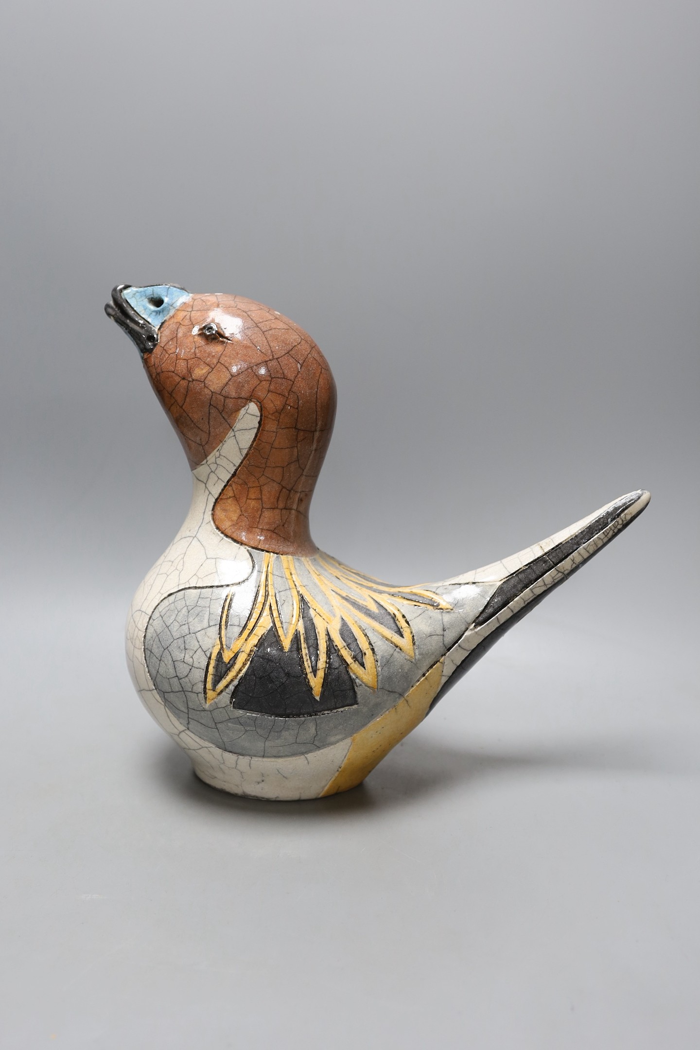 Jennie Hale, a studio pottery duck, 29cm - Image 2 of 3