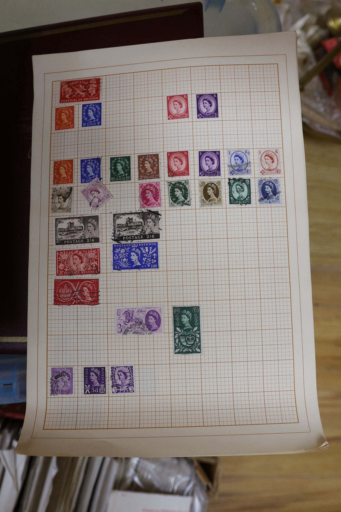 A collection of stamps and first day covers - 2 boxes - Image 6 of 6