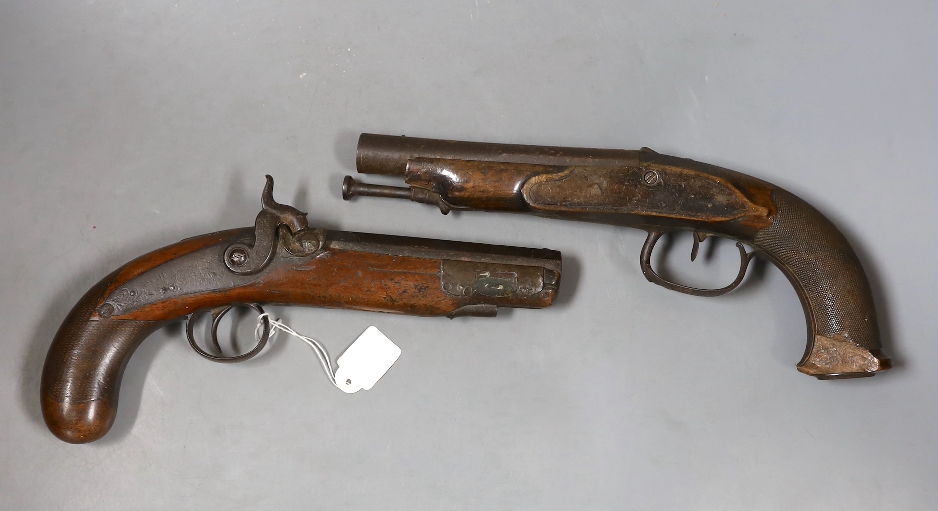 Two various percussion cap pistols - Image 2 of 2