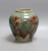 A WMF flambe vase, marked 813/002 V-14, 18cm tall