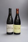 Twelve bottles of assorted Chateaneuf-du-Pape 2009