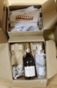 Two boxes of royal Tokaji dessert wine