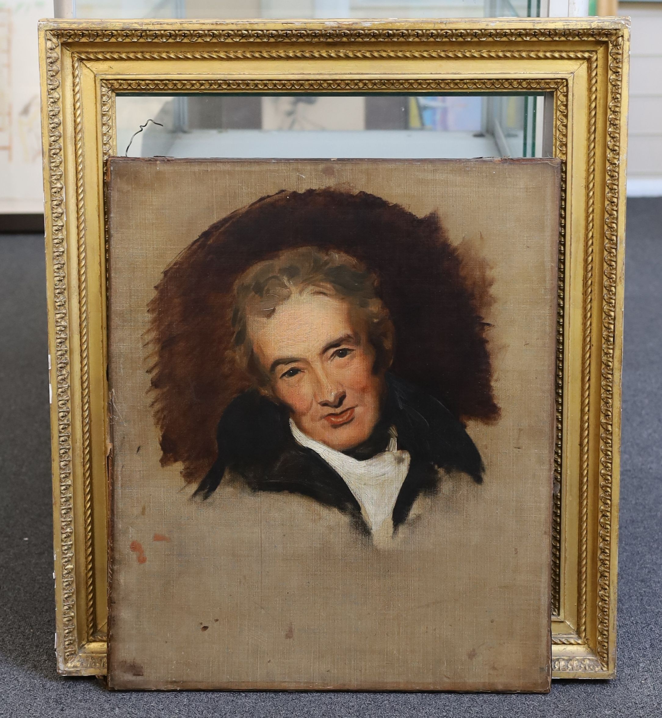 After Sir Thomas Lawrence (1769-1830) Portrait of William Wilberforce MPoil on canvas60 x 50cmOil on - Image 2 of 5